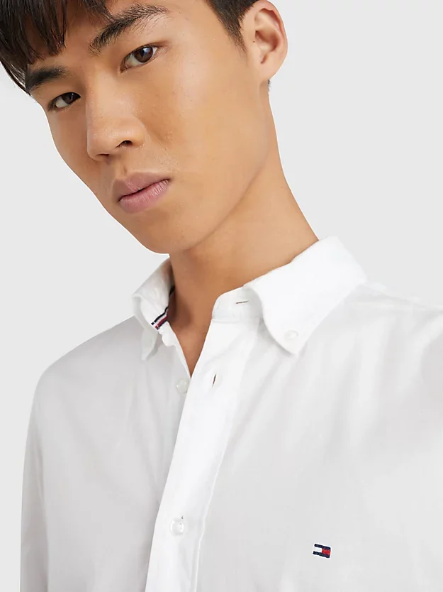 Camisa social best sale tommy branca