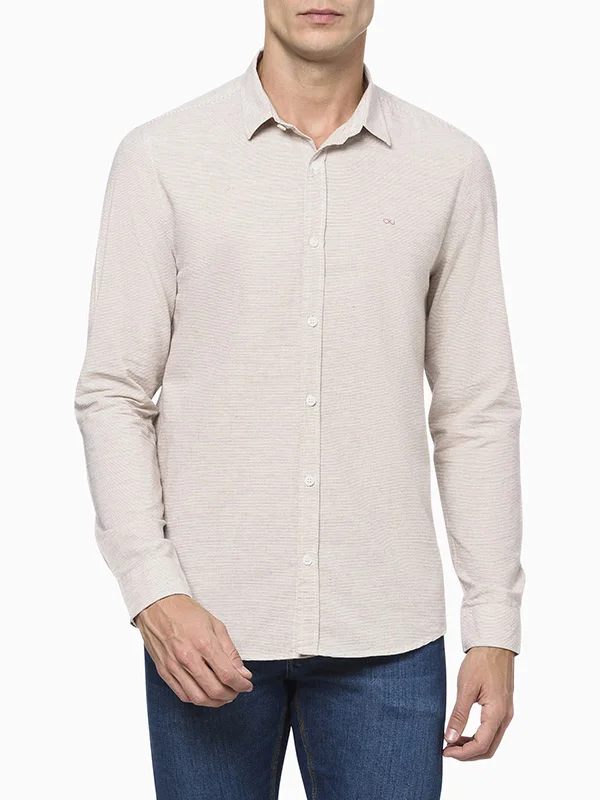 Camisa social slim 2024 fit calvin klein