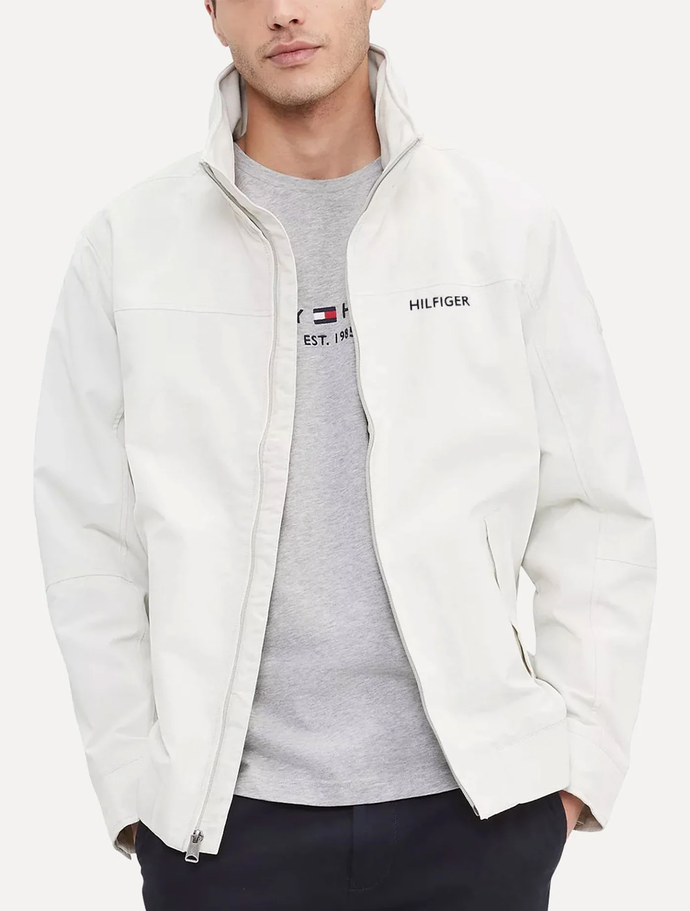 JAQUETA REGATTA TOMMY HILFIGER OFF WHITE - Mystore Fashion Man