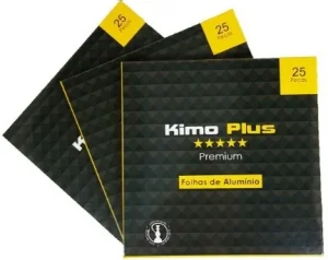Papel Alumínio Narguile Kimo Plus c/25und - TiroCenter