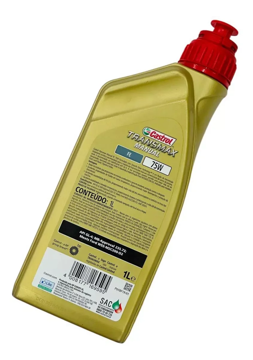 Castrol Transmax (75W Fe Cambio Manual) - 1L - OK Peças