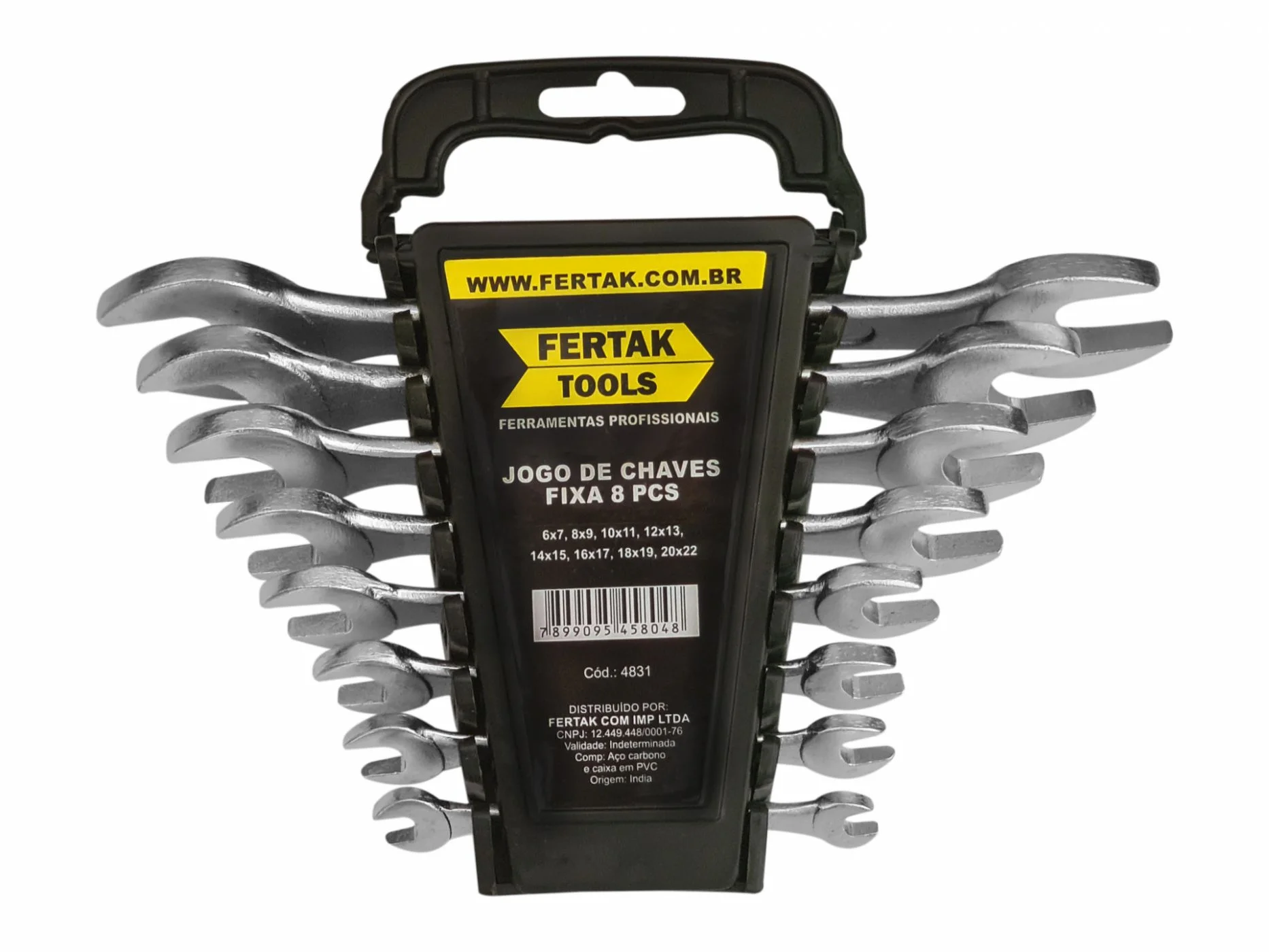 Jg Chave Fixa Fertak - 8Pçs - OK Pecas