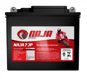 Bateria para Moto 7Ah - Cbx150 /Cbx Strada /Nx350 Sahara /Nx Falcon