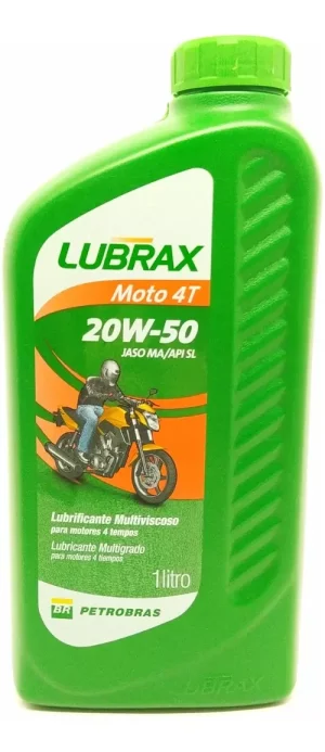 Lubrax (20W50/4T) Essencial - 1Lt