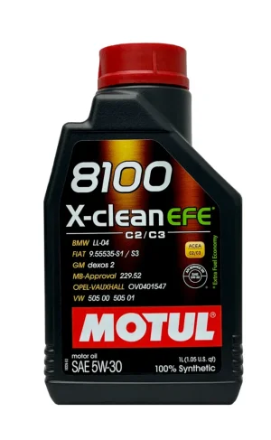 Motul (5W30 Acea C3 Diesel) 8100 X-Clean - 1Lt