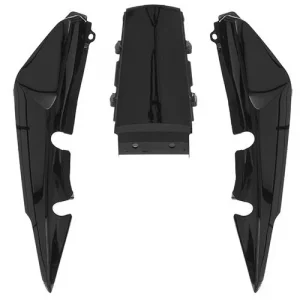Rabeta Completa (3 Peças) Titan150 Ks/Es/Esd/Ex 2010>2013 /Fan150 Esi 2010>2013 - Preto