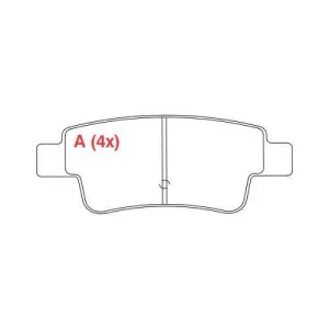 Syl1135 -Past Traseira Citroen C4 Picasso 09> Peugeot 408 11>