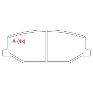 Syl1375/Pd441 -Past Freio Suzuki Samurai 88> Jimny 1.0 1.3 88>