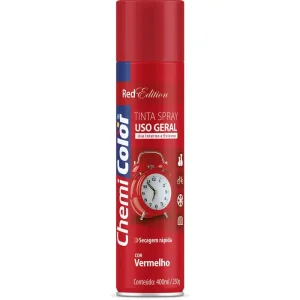 Tinta Spray Vermelho (Uso Geral) - 400Ml