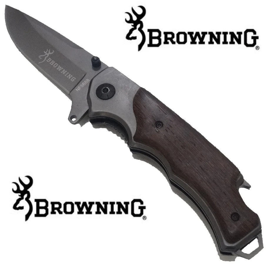 Canivete Browning Outdoor Com Abridor Garrafa - Eco Caça e Pesca