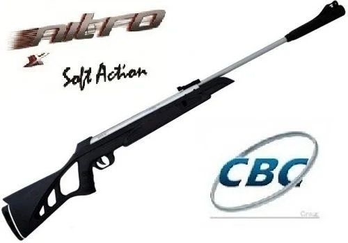 Carabina CBC Nitro X 900 Soft Action Cromada Cal 5,5mm - Eco Caça