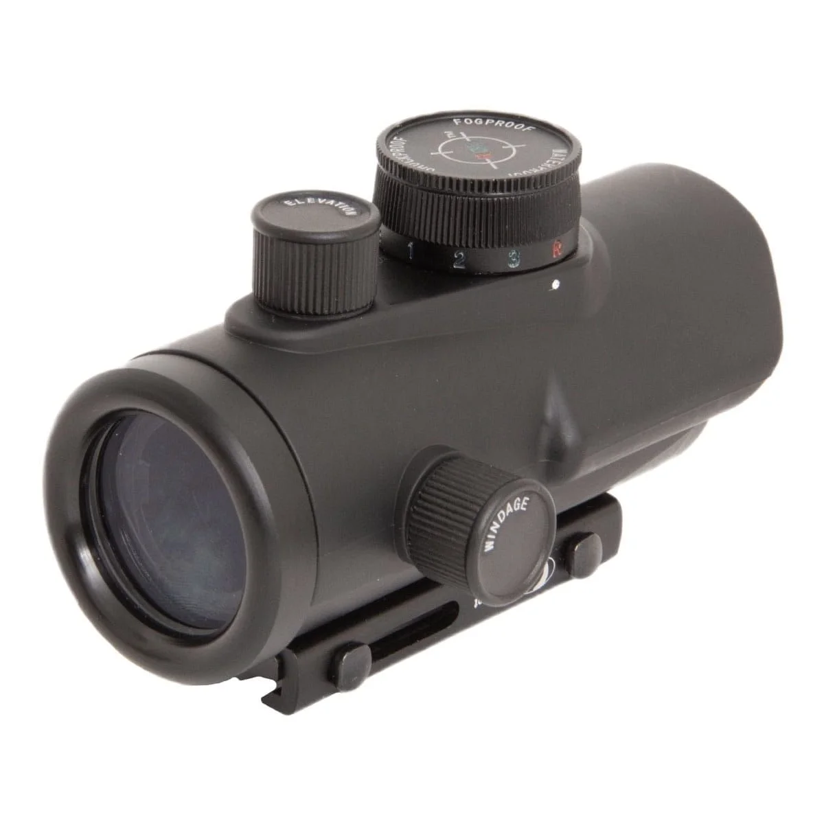 Mira Holografica Red Dot Quick Shot 1x30mm 3 Cores Trilho