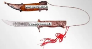 Adaga Decorativa Cabo Trabalhado