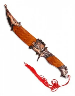 Adaga Decorativa Cabo Wild Dog