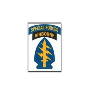 Adesivo Colante Especial Forces Airborne 11cm x 8cm