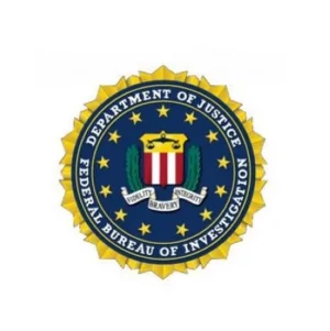 Adesivo Colante FBI 8cm x 8cm