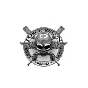 Adesivo Colante Force RECON 9cm x 7,5cm