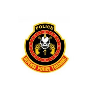 Adesivo Colante Police Training 9,5cm x 9cm