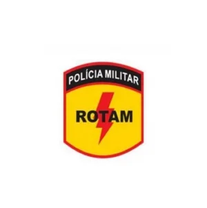 Adesivo Colante Policia Militar Rotam 6cm x 7cm