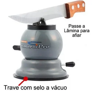 Afiador Facas e Tesouras Samurai Pro