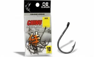 Anzol Chinu Black Nickel Cartela Numero 05