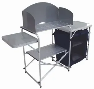 Armario Com Mesa Dobrável Em Alumínio Serena Nautika