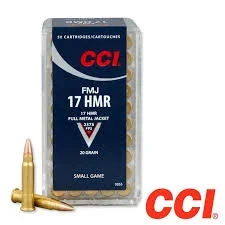 Bala Competicao CCI Expansiva Cal .17HMR Caixa 50und