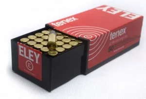 Bala Competicao ELEY Tenex Slow Pistol Cal .22 Caixa 50und
