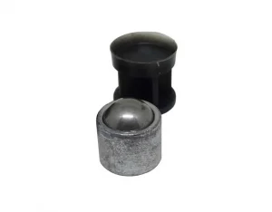 Balote Com Esfera Aco Para Cartuchos Metal Cal 40 Kit c/10un