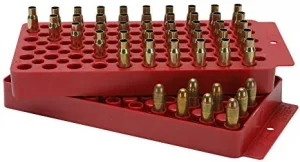 Bandeja Para Recarga de Balas 50und MTM Cal .17 ao .48