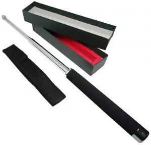 Bastão Retrátil Rigido 3 Partes Inox 63,0cm