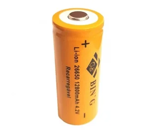 Bateria Recarregavel Lanterna 4,2v Modelo 26650 X900