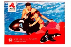 Boia Bote Inflavel Baleia para Piscina