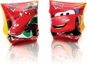 Boia Braço Flutuador Carros Disney Intex