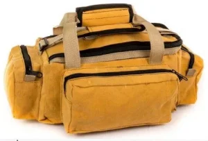 Bolsa Maleta Stande de Tiro em Lona de Caminhao 5 Bolsos