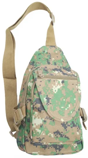 Bolsa Tática POLICE Camuflada Digital Com Alca