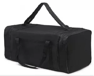 Bolsa Preta Trilha Sport 70,0cm x 40,0cm x 40,0cm Com Alca