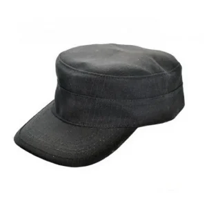 Bone Tipo Gorro Preto Dupla Face