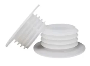 Borracha para Vaso Grossa Branca