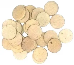 Bucha de Papelao Para Fechamento Cartucho Cal 16 c/ 1.000und