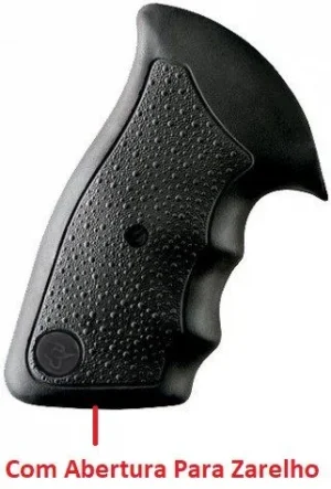 Cabo Borracha Revolver 6 Tiros Taurus Com Espaco Zarelho