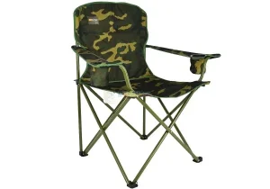 Cadeira Dobravel Pandera Camuflada Com Bolsa de Transporte