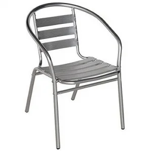 Cadeira Poltrona Aluminio Mor