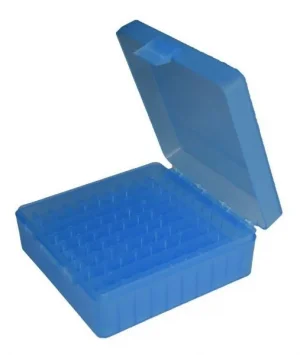 Caixa Munição 100 Balas Cal .38/357mm CX 100 Azul
