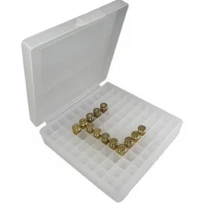 Caixa Munição 100 Balas Cal .38/357mm CX 100 Branca