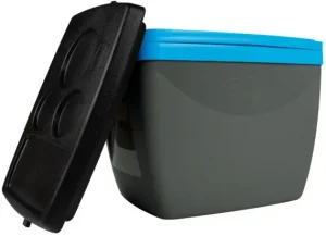 Caixa Térmica Especial Cinza Com Azul 18,0 Lts