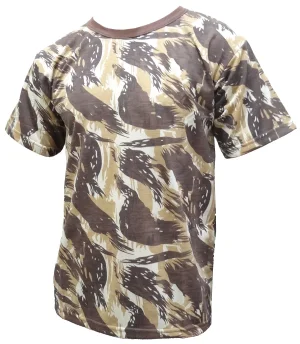 Camiseta Camuflada Areia Tam “P”