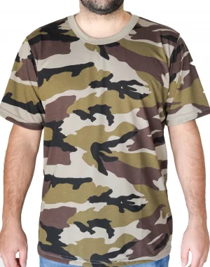 Camiseta Camuflado Florestal Tam “XG”