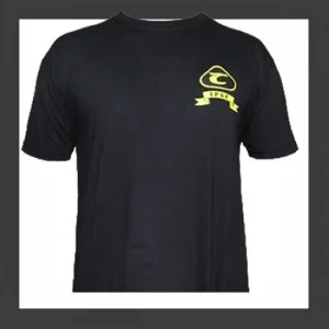 Camiseta Preta Esportiva COMBAT Sem Arma Tam “GG”