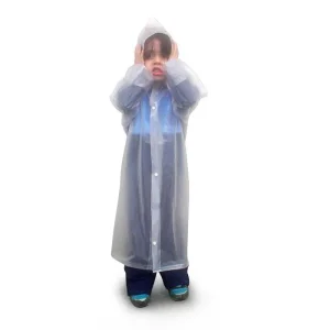 Capa de Chuva Transparente Infantil